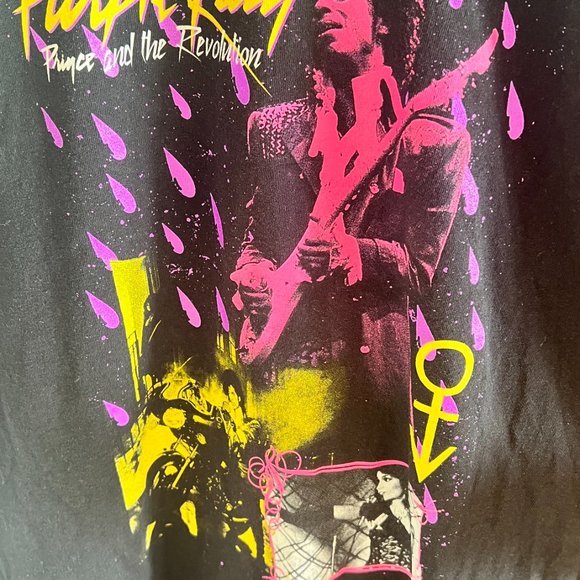 Graveyard Goods Prince Purple Rain Long Sleeve Tee Size XL Used - Picture 2 of 6